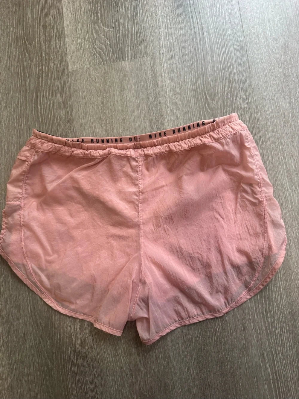 Nike Running Division Dri-FIT Women’s Pink 2-in-1 Running Shorts Size Large